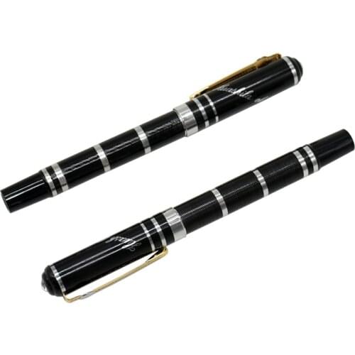 16Pcs High end Metal Ballpoint Pen luxury Business Writing Signing Calligraphy Pens Office School Stationery Supplies wholesale