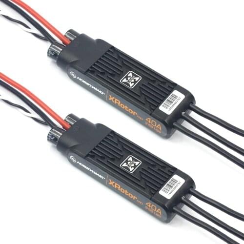 2pcs Hobbywing XRotor Pro 40A ESC No BEC 3S-6S Lipo Brushless ESC DEO for RC Drone Multi-Axle Copter Quadrocopter