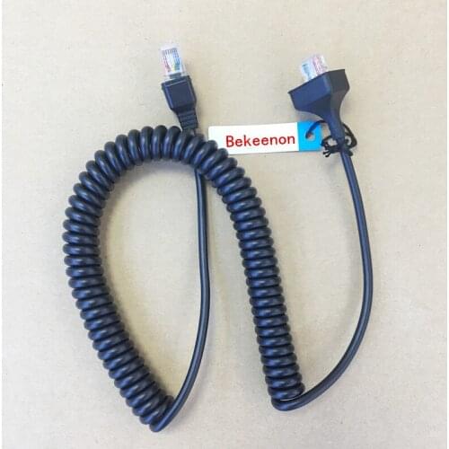 5X 8 Pin Speaker Mic Cable Microphone Cord for Kenwood TK-868G TK-768G TK-862G TM-481A TM-271A TM-471A TK-760 etc car radio