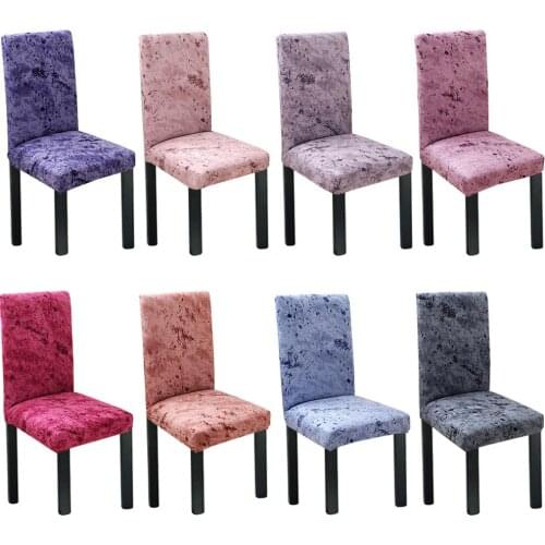 Meijuner Chair Cover Pure Ink Simple Style Chair Seating Siamese Stretch Chair Case Universal For Hotel Wedding Dining Chair