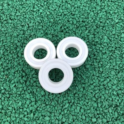 4pcs/10pcs double sided seal 608-2RS 608RS 8*22*7 mm ZrO2 full Ceramic bearing 608 2RS 8mx22x7mm Zirconia Ceramic ball bearings