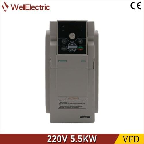 Sunfar / Simphoenix VFD inverter 220V 5.5KW for woodworking engraving machine