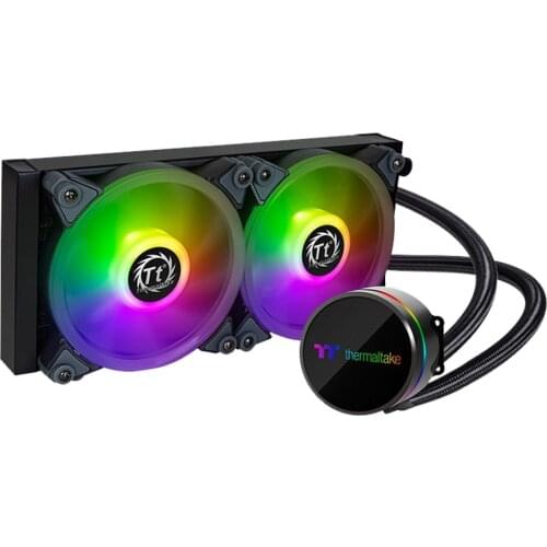ARGB Light CPU Cooler 4Pin PWM 12V PC Water Cooling Fan Radiator Computer Host Fan Desktop for Thermaltake