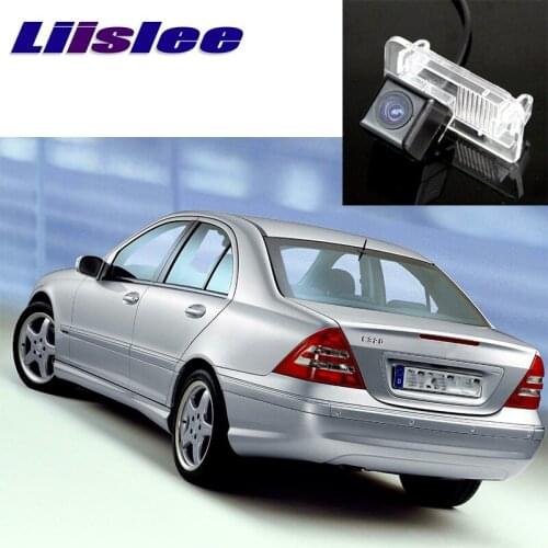 LiisLee Car Reversing image Camera For Mercedes Benz MB C180 C240 C260 C32 C55 Night Vision HD Dedicated Rear View back CAM