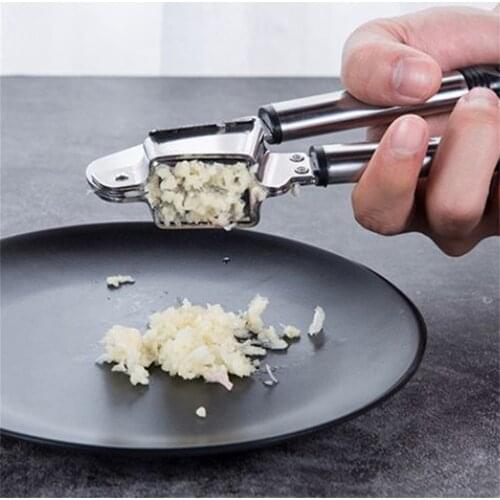 Multi-functional Stainless Steel Garlic Presses Garlic Masher Kitchen Gadgets Manual Cooking Vegetable Tools Garlic Grinder
