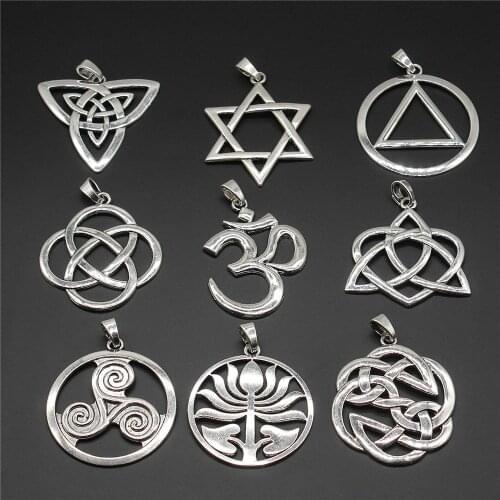 Fashion 5pcs Amulet Charms For Bracelet Necklace Jewelry Diy Craft Accessory