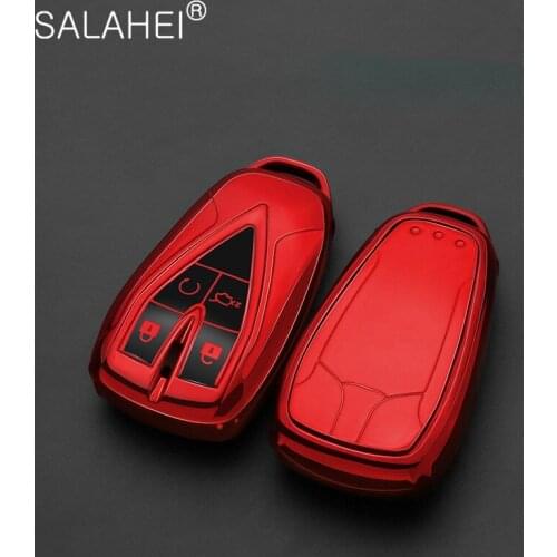 Soft TPU High Quality Car Key Case Cover Shell For Changan CS35PLUS CS55PLUS CS75PLUS 2019-2020 Auto Accessories Interior Style