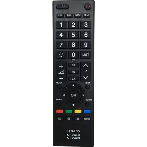 New TV remote control CT-90336 CT-90380 fits for Toshiba LCD TV 32AV636D 40LV665D 32RV635 32AV635D 42HL833B 32AV625D 19AV615DB