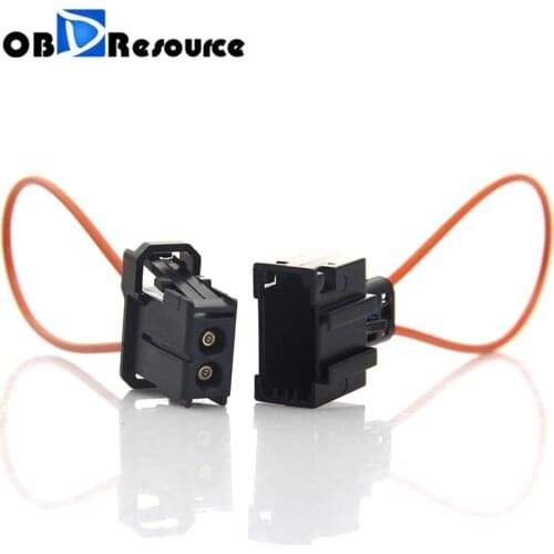 OBDResource Female Male MOST Fiber Optic Loop Bypass Female Connector Auto Diagnostic Cable For Audi BMW Porsche Benz Car Repair