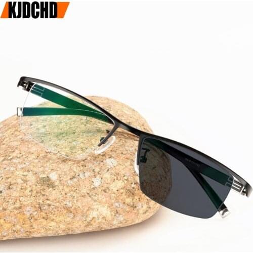 New Transition Sunglasses Photochromic Reading Glasses for Men Titanium alloy Frame Men Presbyopia Eyewear with diopters glasses
