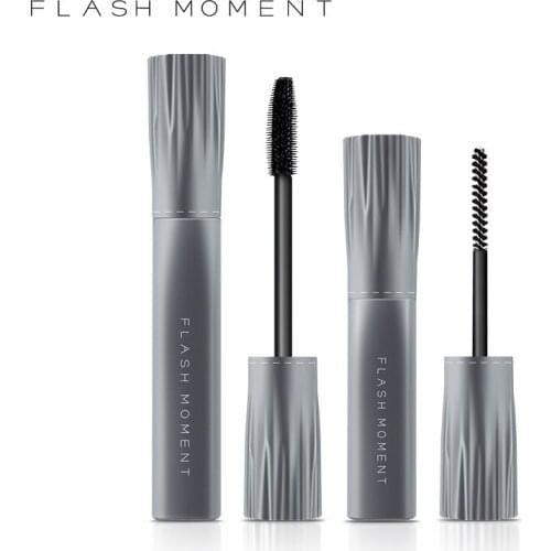 Pro 2pcs Waterproof Mascara Sets Eyelash Extension 3D Fiber Lengthening Curling Black Mascaras Natural Makeup Tools