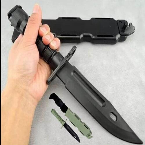 Self-defense knife rubber soft knife film and television props simulation dagger stage performance decoration tactical knife