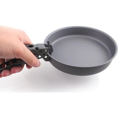 TOMSHOO Camping Cookware Pot Pan Bowl Gripper Handle Clip Anti-hot Anti-scraping Aluminum Handle Clip For Picnic Outdoor Tool
