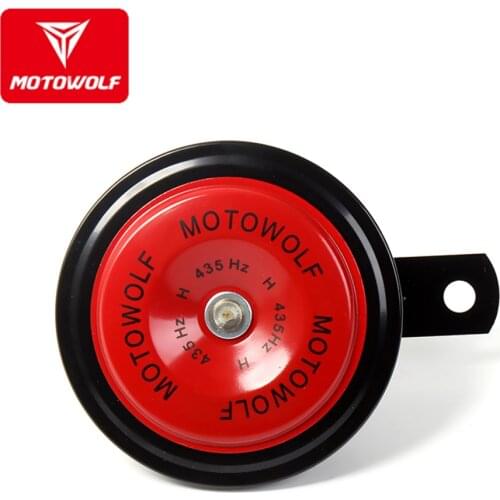 Universal Motorcycle/Car Horn Electric-bike/Scooter Warning Snail Horn High and Low Sound Ultra Loud 12V Waterproof Horn