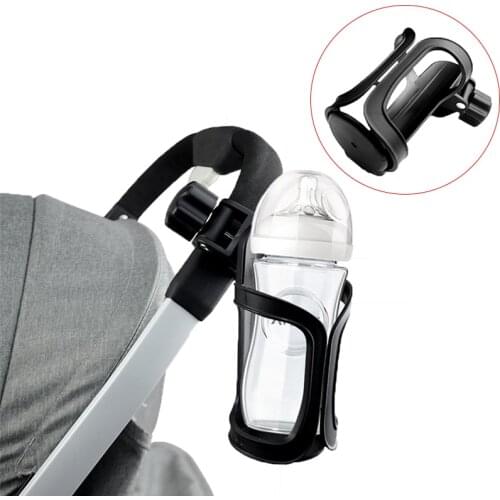 Baby Stroller Bottle Holder 360 Rotatable Pram Cup Rack Pushchair Carriage Buggy Cup Stand Milk Water Cart Stroller Accessories