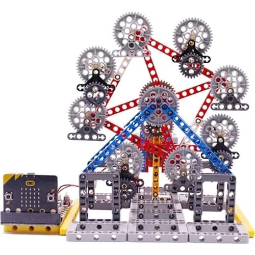 Yahboom RC Robot programmable building block ferris wheel Micro:bit building block series Kids toy