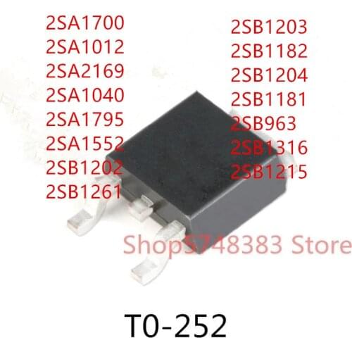 10PCS 2SA1700 2SA1012 2SA2169 2SA1040 2SA1795 2SA1552 2SB1202 2SB1261 2SB1203 2SB1182 2SB1204 2SB1181 2SB963 2SB1316 2SB1215