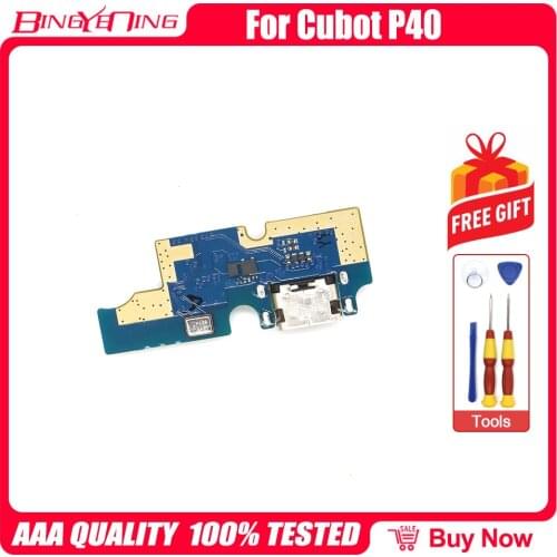 100% New Original Charging Port Board USB Board Micphone Repair Accessories Parts For Cubot P40 Cellphone