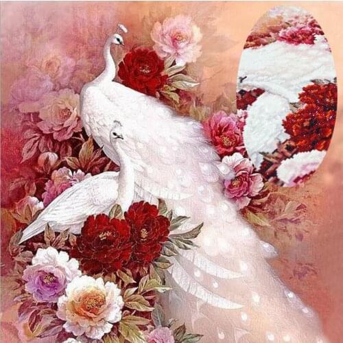 5D DIY,Diamond Painting,Special Shaped,Diamond Embroidery,Animal,Peacock,Full Cross Stitch,Mosaic,Decoration, Crafts,Christmas