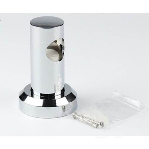 ABS Shower Lifter Rod Holder Adjustable Plug-in Lifting Rod Clamp Holder Bracket Replacement Bathroom Accessories