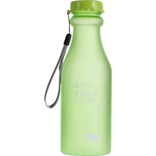 ANGRLY Portable 550ml Plastic Sports Water Bottle Leak-proof Bike/Outdoor/Climbing/Camp Bottle High Quality Kettle Water bottle