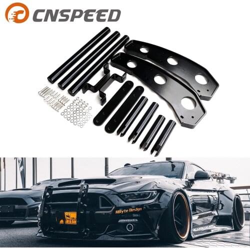 Car modification push bumper Police Bull Bars Front Bumper Push Bar For 2015-2019 Ford Mustang YC101372