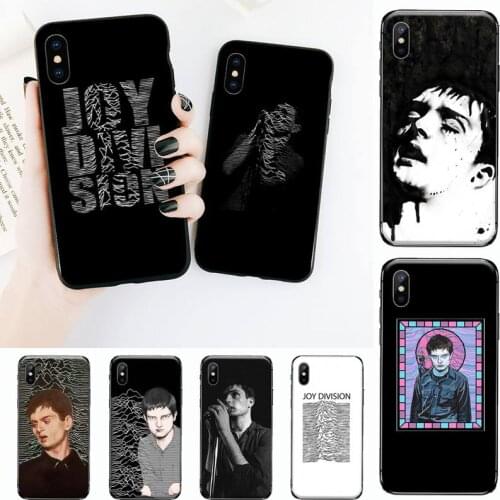 Joy Division Ian Curtis Phone Case for iPhone 11 12 mini pro XS MAX 8 7 6 6S Plus X 5S SE 2020 XR