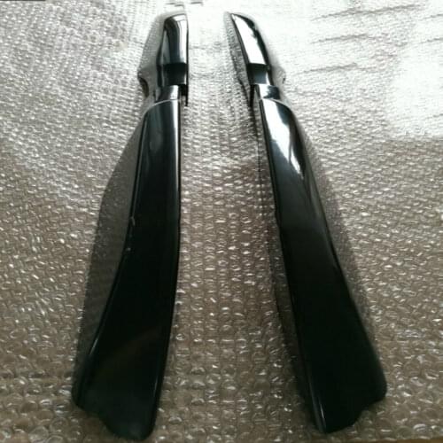 For Toyota Land Cruiser Prado fj150 2010-2018 Black Roof Rack End Cover Cap 4pcs