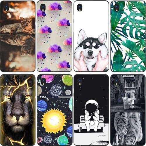 For Hisense A5 Case Rose Wolf Cute Patterned Cover Soft Silicon Phone Case for Hisense A5 A 5 a5 case Fundas for Hisense a5 case
