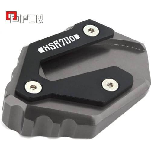 For Yamaha XSR700 2016-up New Item Motorcycle MT07 Kick Foot Side Stand extension with logo XSR 700