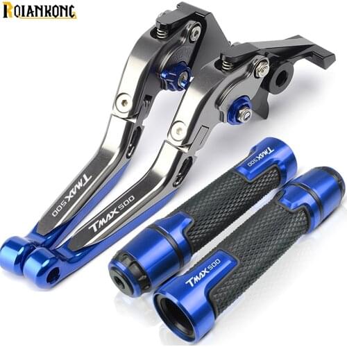 Motor Scooter T-MAX 500 2008-2020 Handle Grips Brake Levers Clutch For Yamaha TMAX 500 TMAX5300 2001-2007 2003 2004 2005 2006