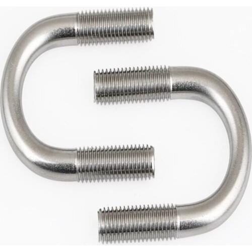 M6*8-M6*133 stainless steel u-screw type bolt pipe clamp