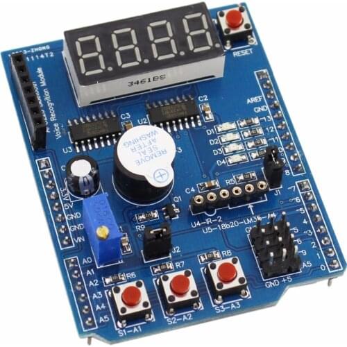 Multifunctional expansion board kit based learning forarduino UNO r3 LENARDO mega 2560 Shield