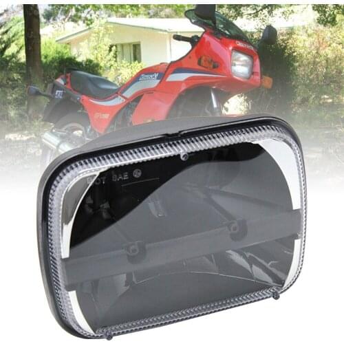 Waterproof 7x6 LED Headlights H4 Adaptor For Suzuki Katana Kuwasaki GPZ 750 900