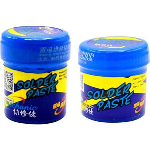 MECHANIC XGS40/XGS60 Lead-Free BGA Solder Flux Paste Soldering Tin Cream Low-Temperature Welding Paste For iPhone A8 A9 A10 A11