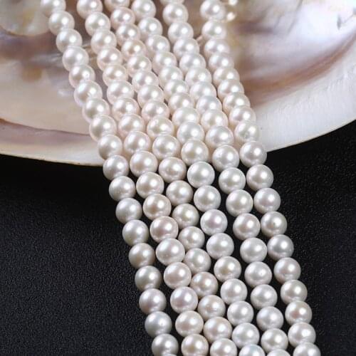 Grade AA Round Shape Natural Chinese Akoya Pearl Stands For Jewelry Making Hot Sale