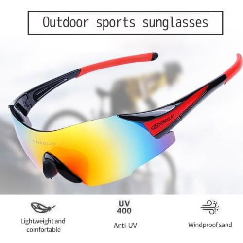 Outdoor Sports Mens And Womens Sunglasses Road Bike Mountain Bike Riding Polarizer Running MounTaineering Windproof Goggles