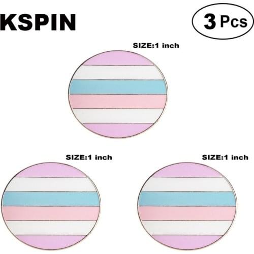 Intersex Lapel Pin Brooches Pins Flag badge Brooch Badges