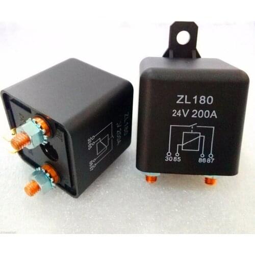 1pc New DC 24V 200A Heavy Duty Split Charge ON/OFF Relay Car Truck Boat