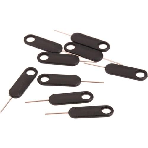 10pcs/lot Universal Sim Card Tray Pin Ejecting Removal Needle Opener Ejector For Phone 7 6S 6 Plus 5 For Huawei For Xaomi