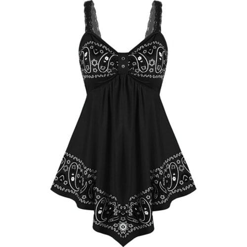 2021 cross-border European and American wishebay Amazon womens A-line skirt hem large skirt lace suspender dress