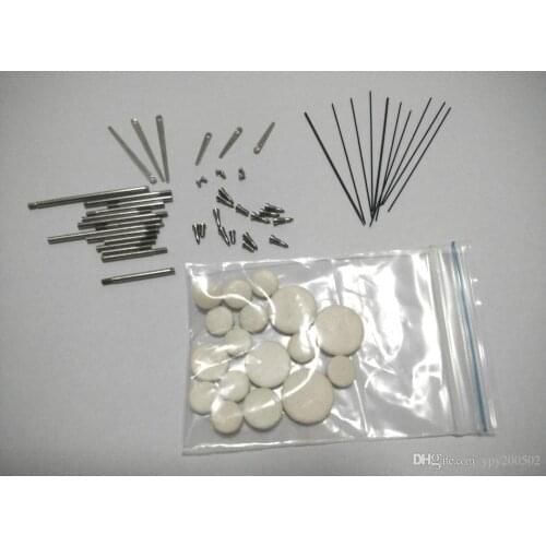 5 Set Clarinet repair parts.Shaft rod, screw, reed, needle spring, mat