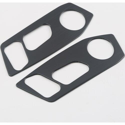 For Volkswagen TROC T-ROC 2017 2018 2019 2020 Car Seat Adjustment Buttons Decals Decoration Trim Interior Modified Accessories