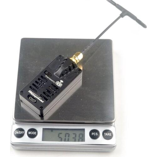 HappyModel ExpressLRS ELRS ES24TX Lite 2.4G TX Module with CNC Aluminum Alloy Case Power Module for Jumper T-LITE Transmitter