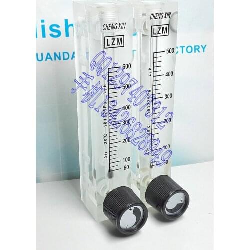 LZM-9T adjustable panel air flow meter 50-500L/h