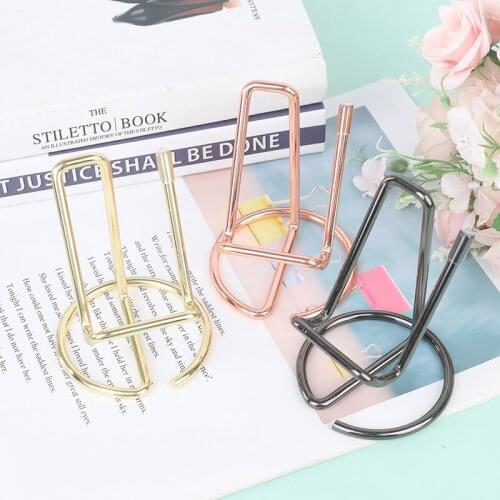 Metal Display Stand Iron Mobile Phone Tablet Desktop Reading Organizer Storage Rack Desk Decoration Accessories