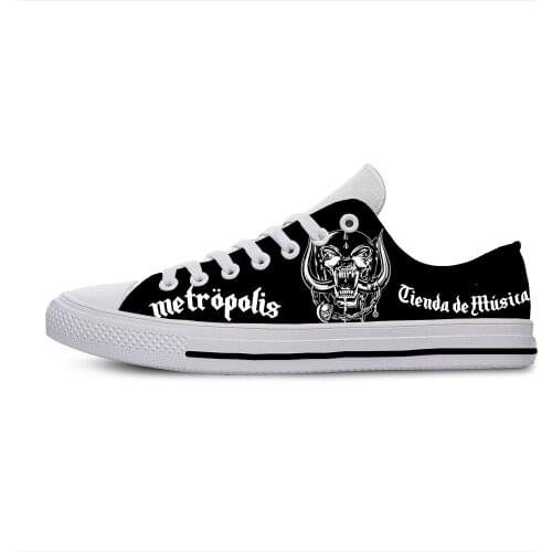 Mens Casual Shoes Sodom Band My Dying Bride Music European and American Pop Bands 3D Pattern Logo Men Shoes