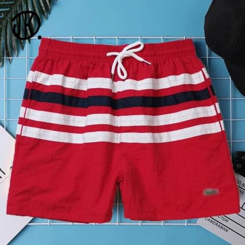 Striped Printed Male Shorts 2021 Summer Casual Cotton Drawstring Shorts For Mens Oversized Loose Sportswears Beach Man Pants 4XL