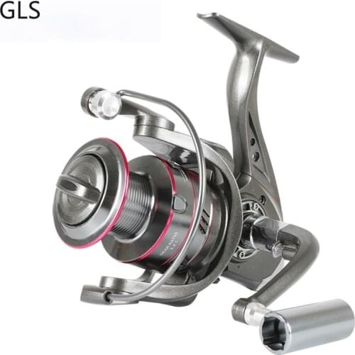 YO 1000-12000 Spinning Reel 5.2:1 5-12KG Max Drag Metal Spool Metal Knob Spinning Fishing Reel Left/right hand swapFishing Wheel
