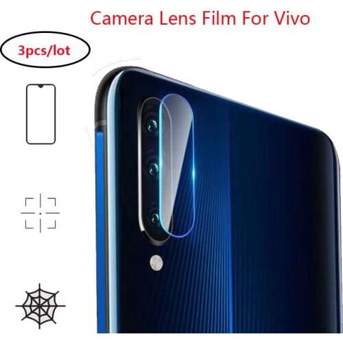 3Pcs Camera Len Film For VIVO iQOO NEO PRO Back Camera Lens Tempered Glass Screen Protector For VIVO U3X U1